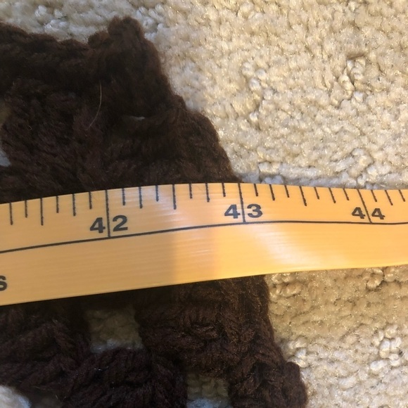 Handmade Granny Square Crochet Vintage Afghan Blanket - Picture 6 of 8